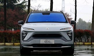 NIO ES6 серого цвета 2023 года на 20 колёсах фото 3
