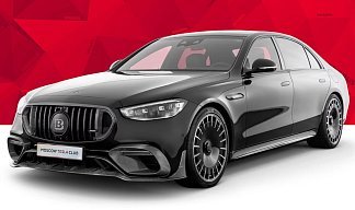 Mercedes-Benz S 63 AMG BRABUS 1000 черного цвета 2025 года фото 1