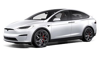 Tesla Model X Plaid (рестайлинг 2025) белого цвета 2025 года фото 1