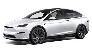 Tesla Model X Long Range (рестайлинг 2025) белого цвета 2025 года фото 1