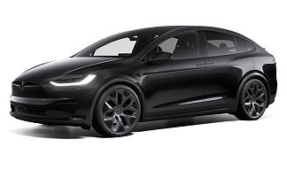 Tesla Model X Long Range (рестайлинг 2025) черного цвета 2025 года фото 1