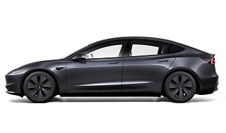 Tesla Model 3 Long Range Highland серого цвета 2025 года на 18 колёсах фото 2