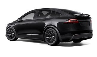 Tesla Model X Plaid (рестайлинг 2025) черного цвета 2025 года на 20 колёсах фото 3