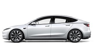 Tesla Model 3 Long Range Highland белого цвета 2025 года на 19 колёсах фото 2