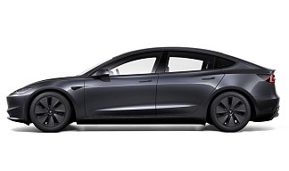 Tesla Model 3 Long Range Highland серого цвета 2025 года на 18 колёсах фото 2