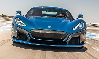 Rimac Nevera серого цвета года фото 2
