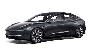 Tesla Model 3 Long Range Highland серого цвета 2025 года фото 1