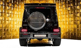 Mercedes-Benz G 63 AMG BRABUS 800 SUPERBLACK черного цвета 2025 года на 24 колёсах фото 3