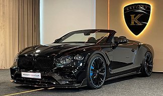 Bentley Continental GT Speed Keyvany Carbon черного цвета 2025 года фото 1