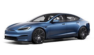 Tesla Model S Long Range (рестайлинг 2025) синего цвета 2025 года фото 1