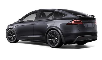 Tesla Model X Long Range (рестайлинг 2025) темно-серого цвета 2025 года на 20 колёсах фото 3