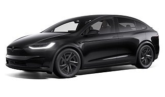 Tesla Model X Long Range (рестайлинг 2025) черного цвета 2025 года фото 1