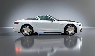 Mercedes-Benz SL 680 MAYBACH SL 680 Monogram Series белого цвета 2025 года на 21 колёсах фото 4