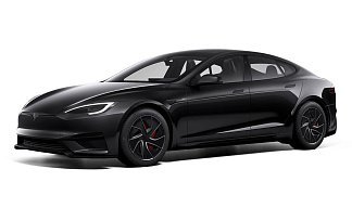 Tesla Model S Plaid (рестайлинг 2025) черного цвета 2025 года фото 1