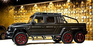 Mercedes-Benz G 63 AMG BRABUS XLP 900 6x6 ADVENTURE черного цвета 2025 года фото 1